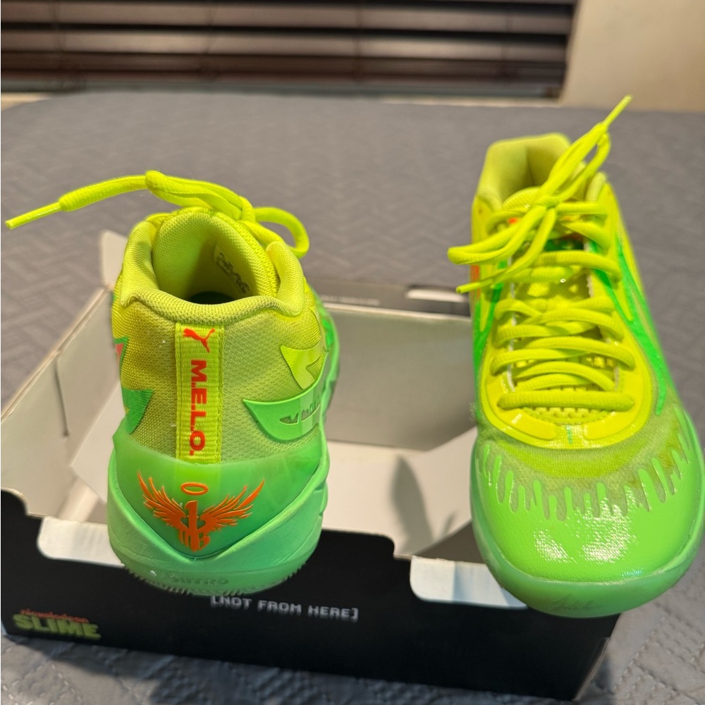 Puma Kids' Neon Green Sneakers